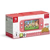 Los mejores  - Nintendo Switch Lite Coral + Animal Crossing New Horizons + 3 meses Nintendo Shop Online